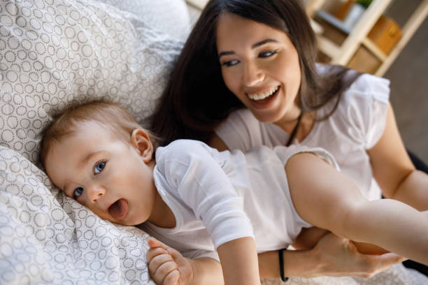 istock Tender moments with mom 1202302097