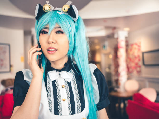 istock Asian woman cosplay story 1202304822