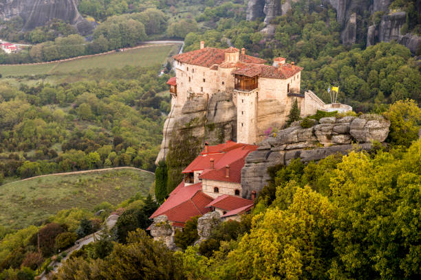 istock Sunrise at Meteora, Greece 1202305094