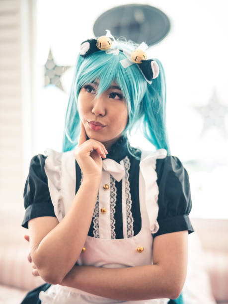 istock Asian woman cosplay story 1202305610