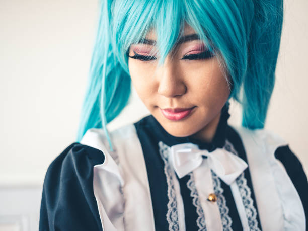 istock Asian woman cosplay story 1202305624