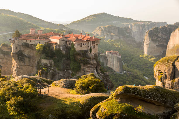 istock Sunrise at Meteora, Greece 1202305661