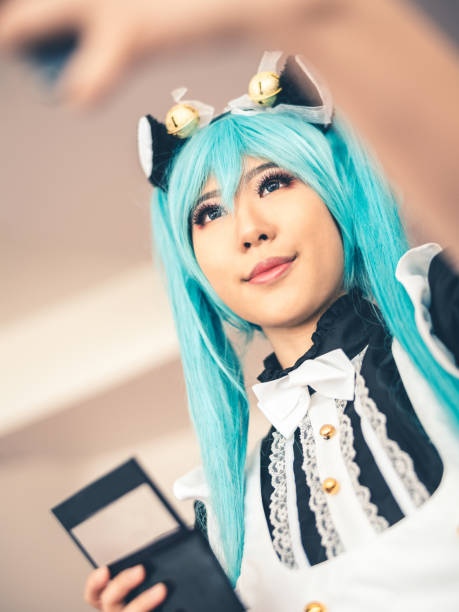 istock Asian woman cosplay story 1202305768