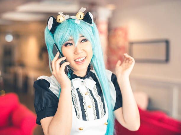 istock Asian woman cosplay story 1202305857