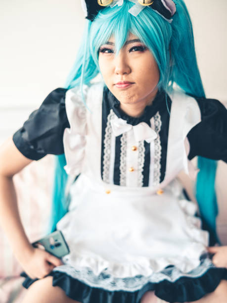 istock Asian woman cosplay story 1202306047
