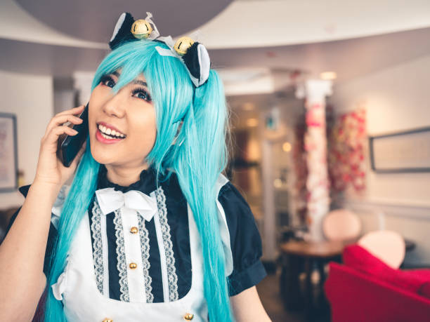 istock Asian woman cosplay story 1202306193