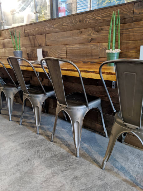 istock Inside Bar Seating At A Small Local Eatery, Industrial Feel 1202311611