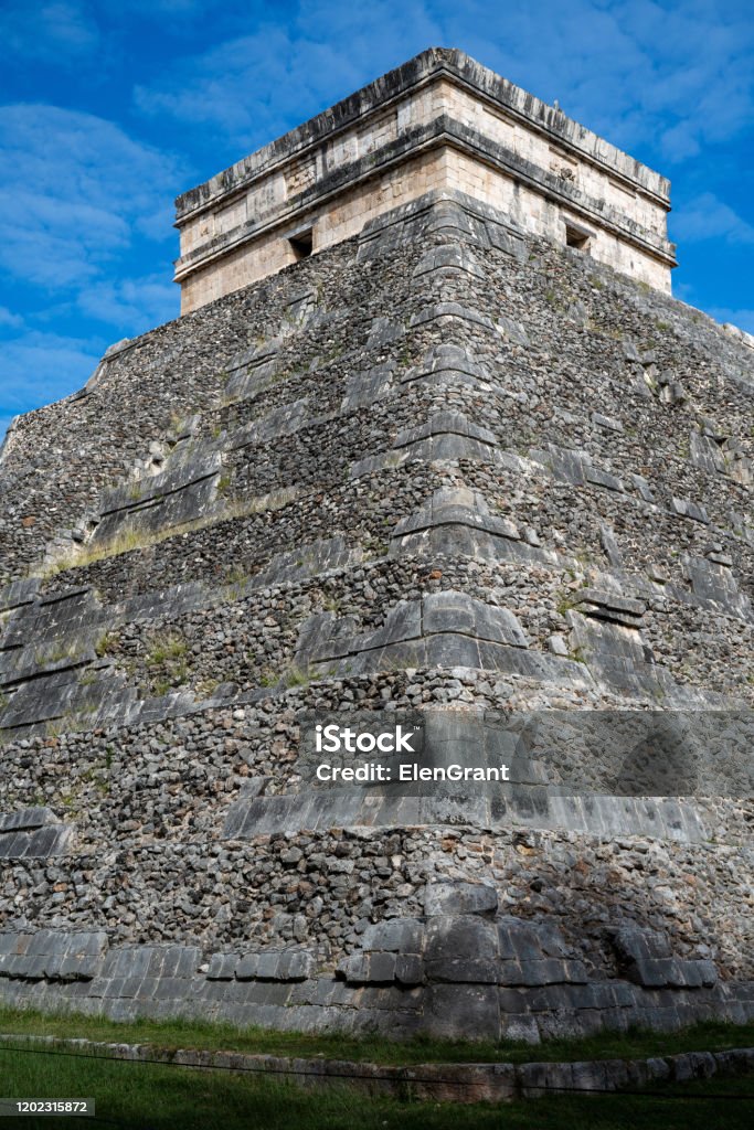 Mexican culture.Historical landmark.Pyramid 4 American Culture Stock Photo