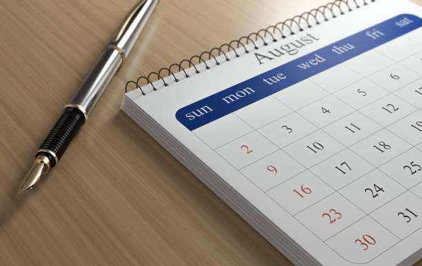 istock 2020 calendar and fountain pen on desk 1202318467