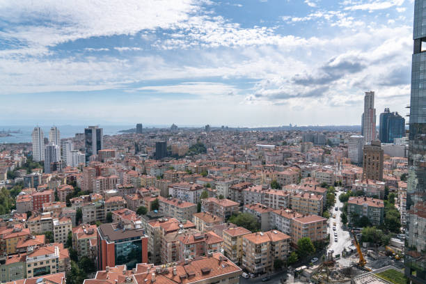 istock Istanbul, apartments in exterior architecture 1202320766