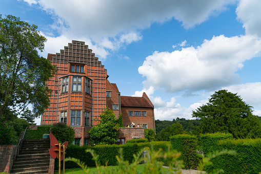 Westerham England - August 21 2019; Chartwell country house of Winston Churchill now part of National Trust.