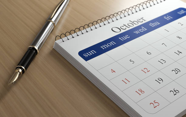 istock 2020 calendar and fountain pen on desk 1202324393