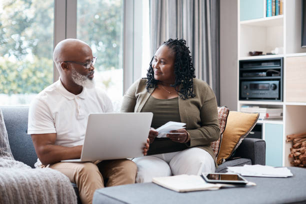 istock Their goal is to remain financially stable 1202331170