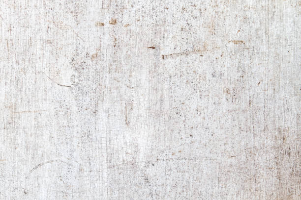 istock Old white wooden surface with mositure and peeling paint 1202331171