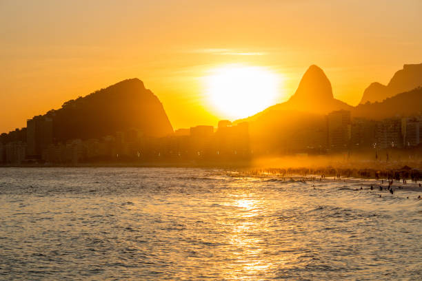 istock sunset at leme beach in copacabana in Rio de Janeiro 1202332128