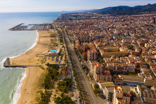 istock Coastal Spanish town of Mataro 1202333869