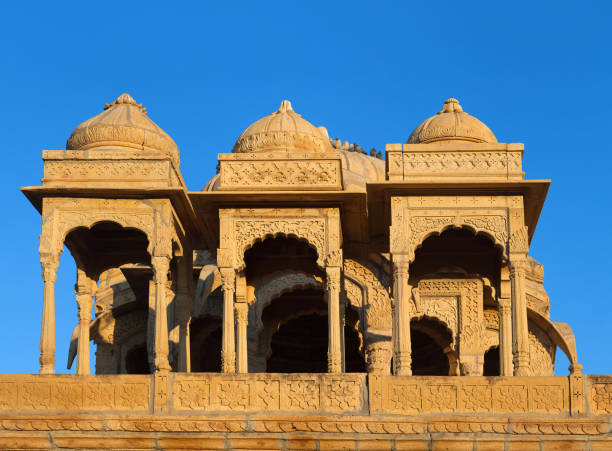 istock Bada Bagh royal cenotaphs at sunset in Jaisalmer, Rajasthan, India 1202336540