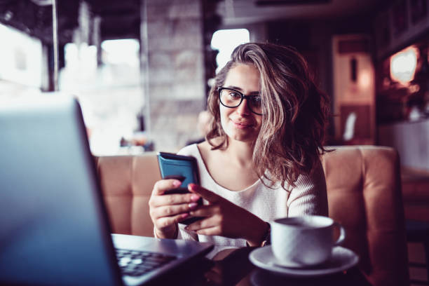 istock Afternoon Coffee Selfie For Cute Female 1202338088