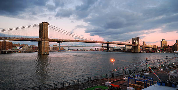 istock New York City Brooklyn Bridge at sunset 120234580