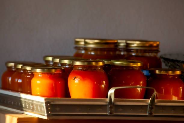 istock homemade apricot marmelade 1202345832