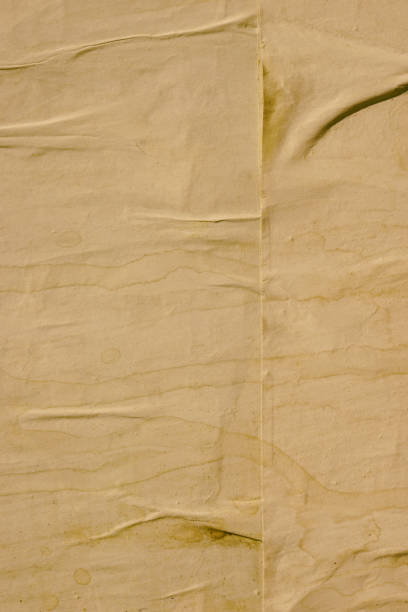 istock Blank old ripped torn crumpled creased posters grunge textures backdrop background frame / Empty space for text 1202350394
