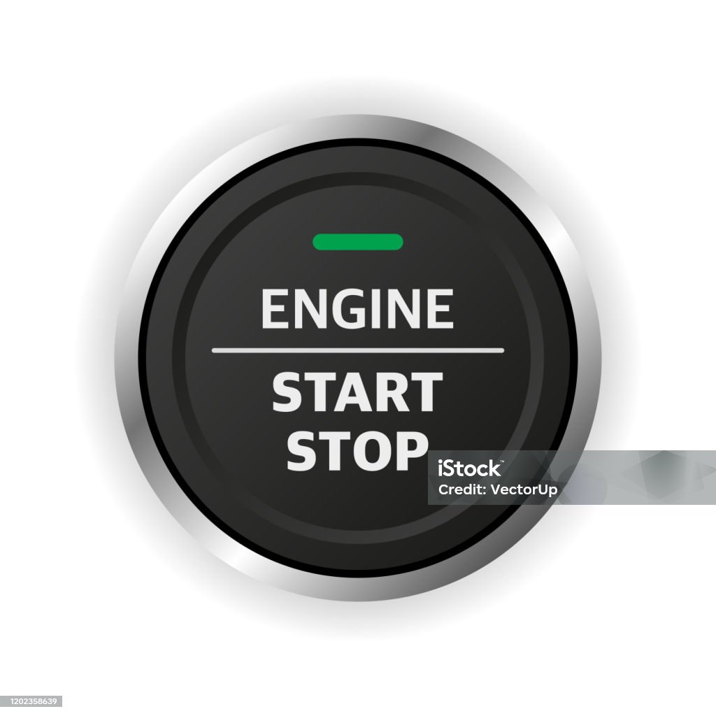 Starting Engine Graphics Engine Start Stop Button