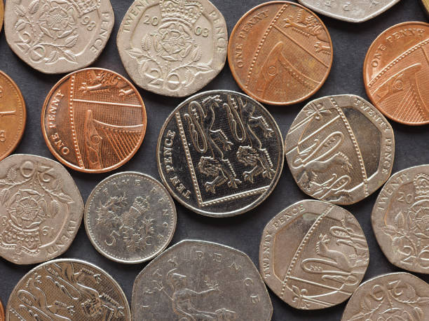 istock Pound coins, United Kingdom 1202358646
