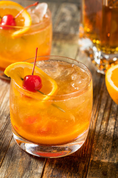 istock Homemade Wisconsin Brandy Old Fashioned Cocktail 1202363539