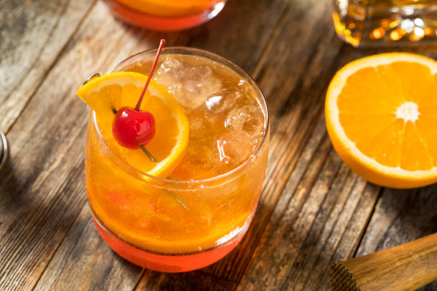 istock Homemade Wisconsin Brandy Old Fashioned Cocktail 1202365335