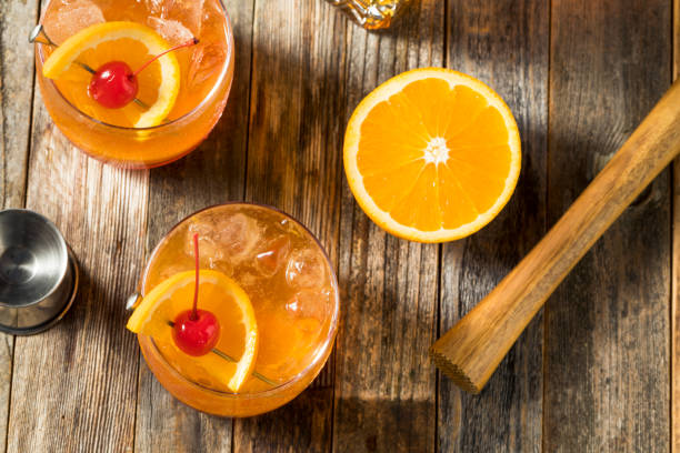 istock Homemade Wisconsin Brandy Old Fashioned Cocktail 1202365377