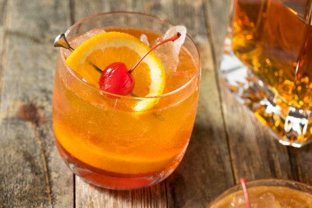 istock Homemade Wisconsin Brandy Old Fashioned Cocktail 1202365791