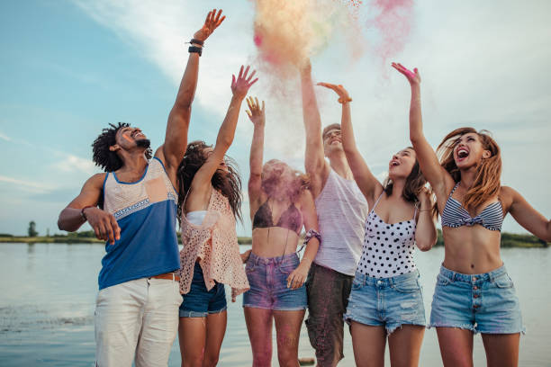 istock Friends make life colorful 1202370852