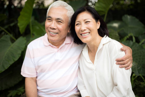 istock Grow old along with me, the best is yet to be! 1202373957
