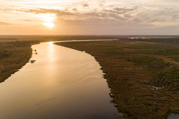 istock Sunset Reflection in Southern Georgia River 1202377265