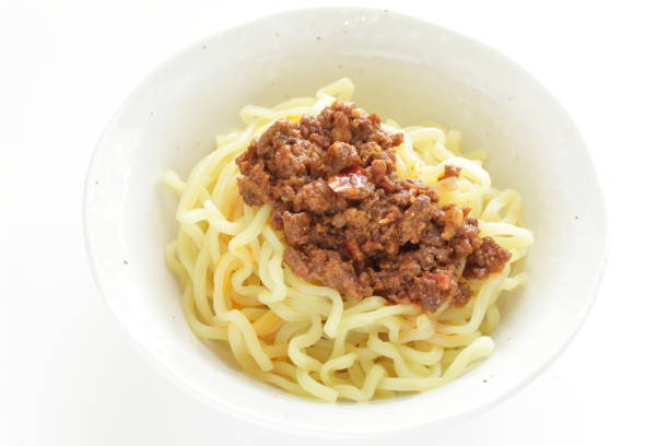 istock Taiwanese spicy beef and ramen noodles 1202378310
