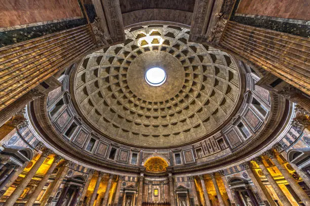 Photo of The Pantheon, Rome Italy.