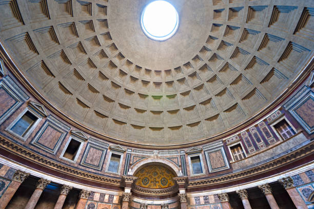 istock The Pantheon 's Dome, Rome Italy. 1202379545