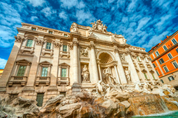 istock The Trevi Fountain, Rome, Italy. 1202379655
