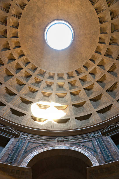 판테온, 로마 이탈리아. - ancient rome pantheon rome church dome 뉴스 사진 이미지