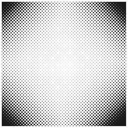 Halftone dot abstract background