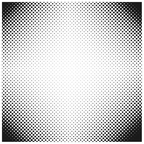 Halftone dot abstract background Halftone dot abstract background half tone stock illustrations