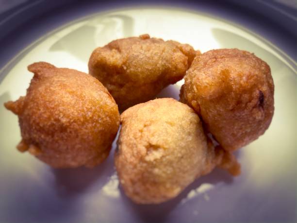 istock Fresh West Indian Pholourie Balls 1202382994