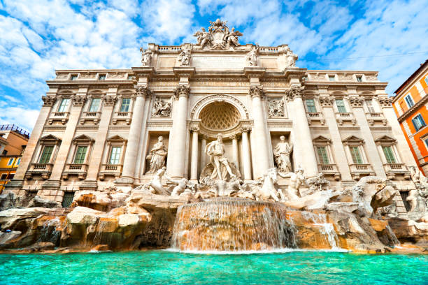 istock The Trevi Fountain, Rome, Italy. 1202383169