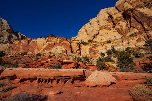 Navajo Knobs Trail, Capital Reef National Park, Utah, USA