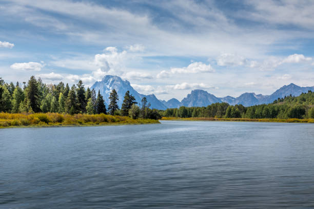 istock Jackson Lake with Grand Teton Mountain range in the background 1202387997