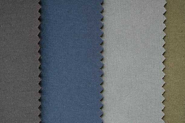 istock Samples of fabrics in pastel shades 1202390259