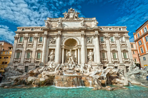 istock The Trevi Fountain, Rome, Italy. 1202399706