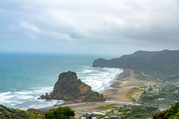 istock Whatipu Beach, New Zealand 1202400505