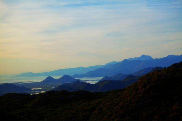 istock range of mountains and sea 1202401561
