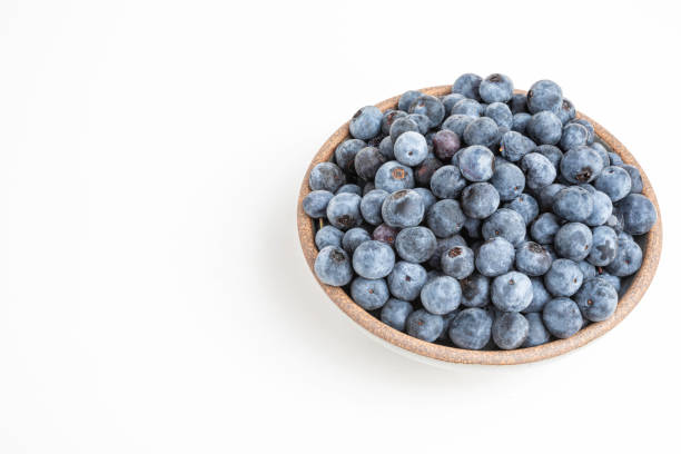 istock Fresh Blueberries In Glazed Bowl 1202403446